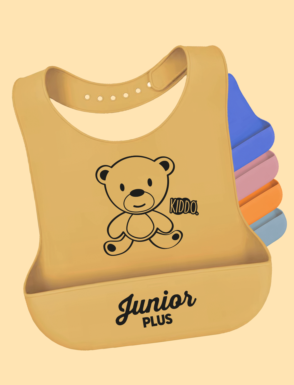 Baby bjorn silicone bib deals