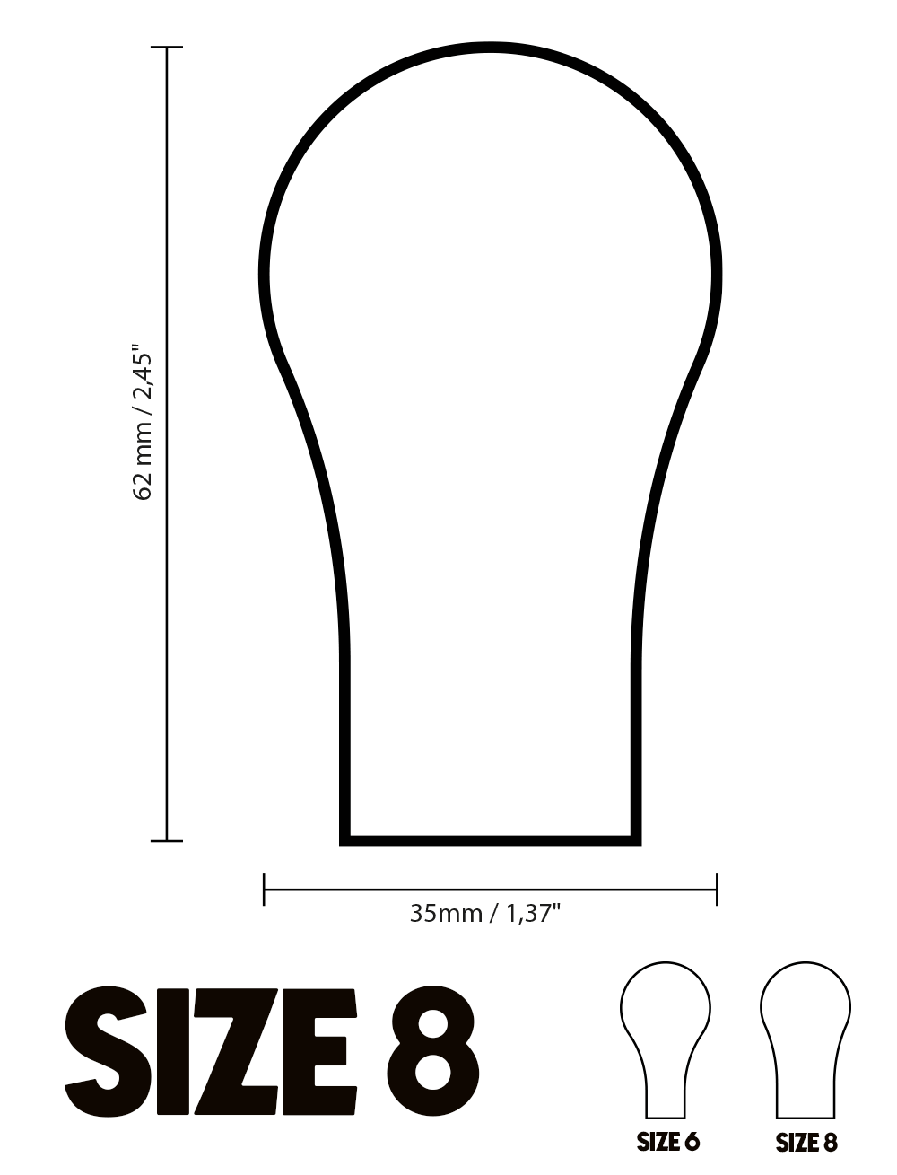 Size 8 Latex Anatomical Adult Pacifier Teats