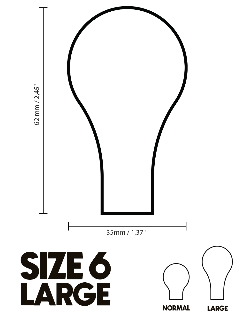 Size 6 Latex Physiological Adult Pacifier Teats