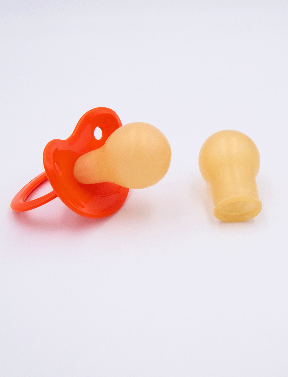 Size 8 Latex Anatomical Adult Pacifier Teats