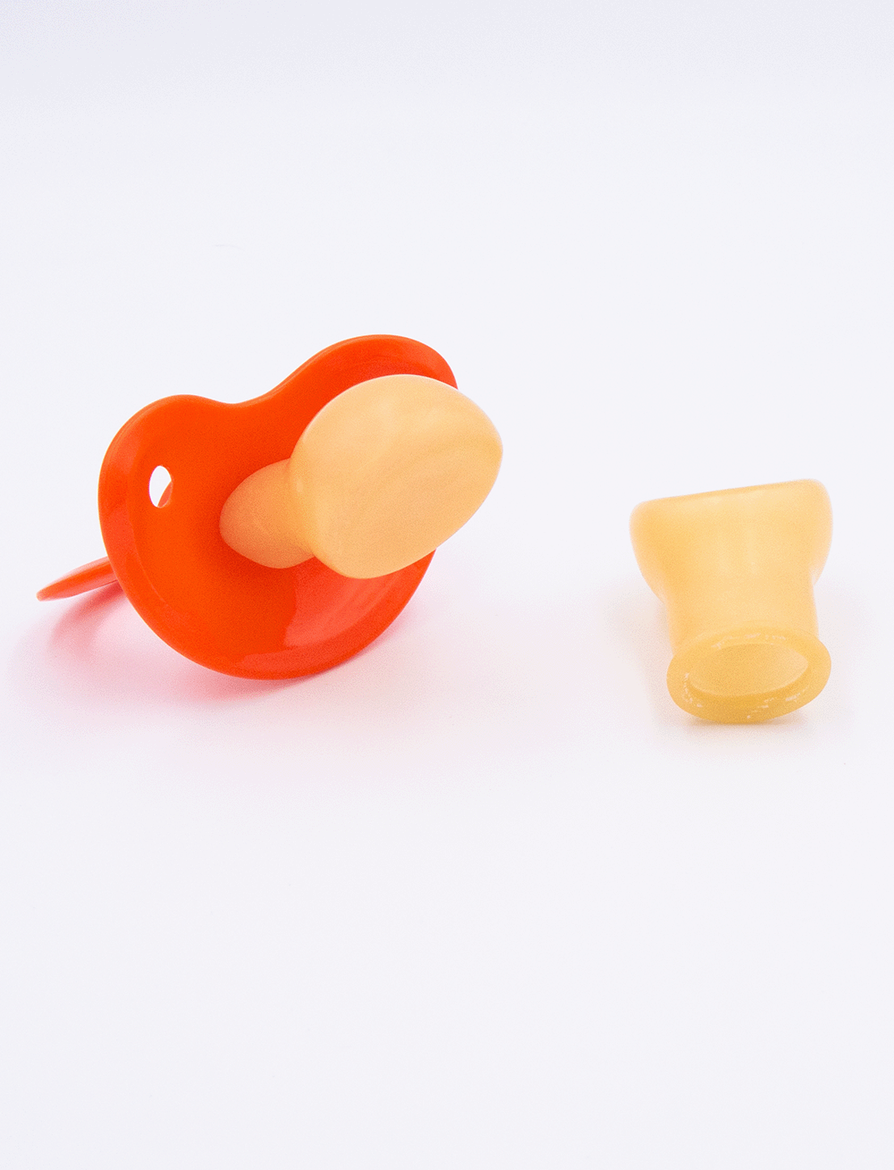 Size 8 Latex Physiological Adult Pacifier Teats