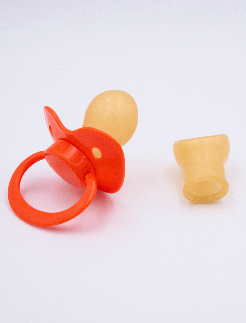 Size 8 Latex Physiological Adult Pacifier Teats