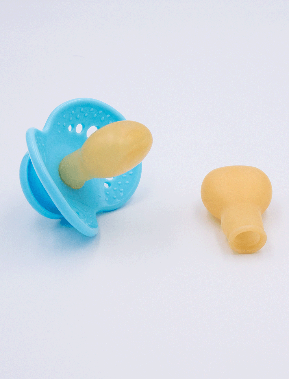 Size 6 Latex Physiological Adult Pacifier Teats