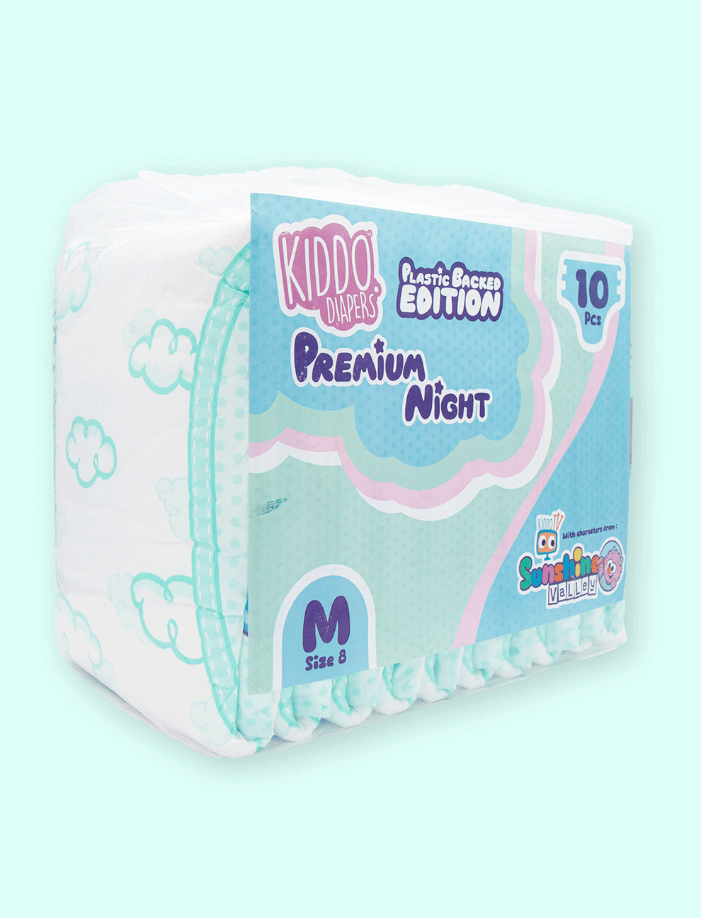 Kiddo Premium Night Plastic Edition - Kiddo Diapers USA