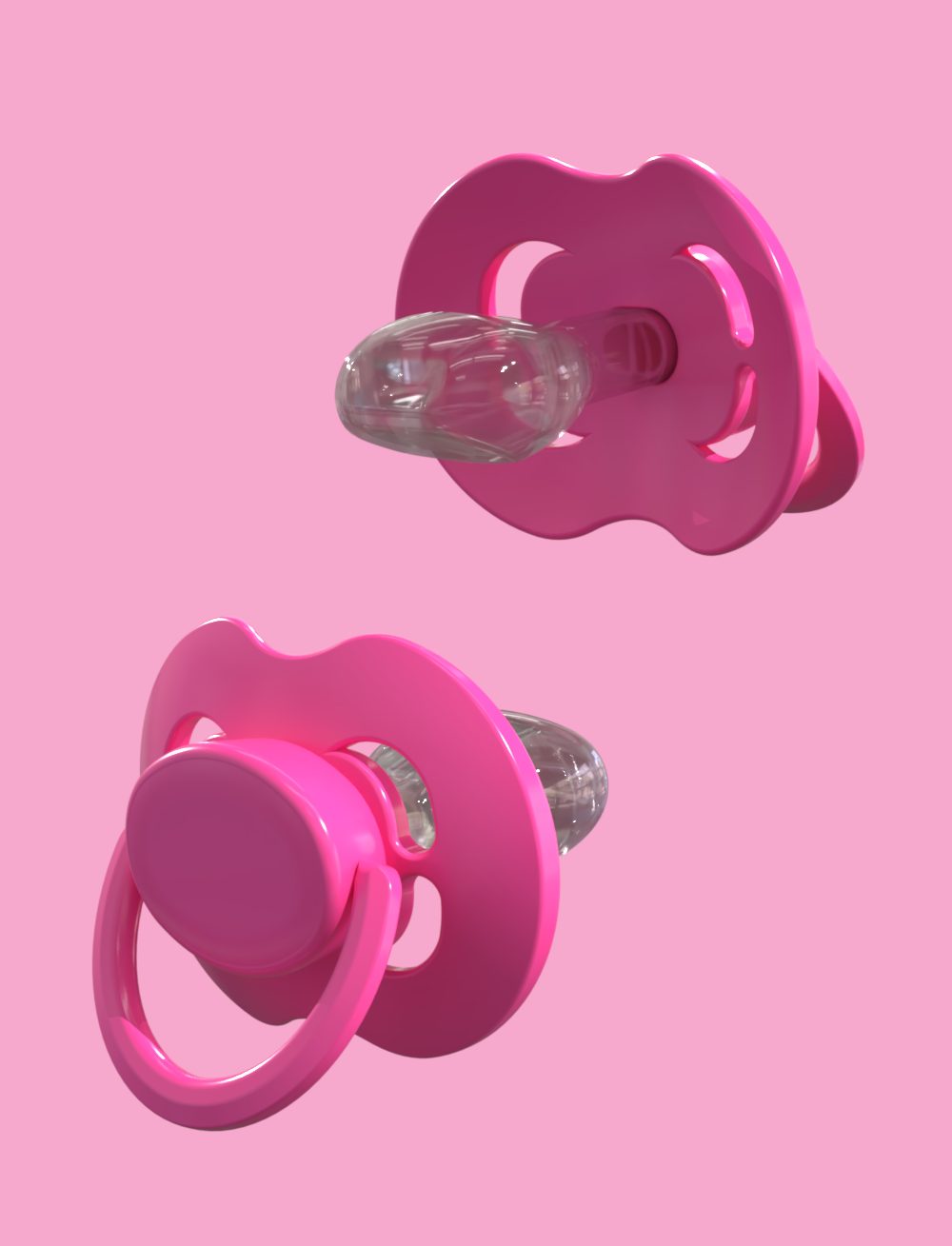 Kiddo XXL Pacifier (plain color)