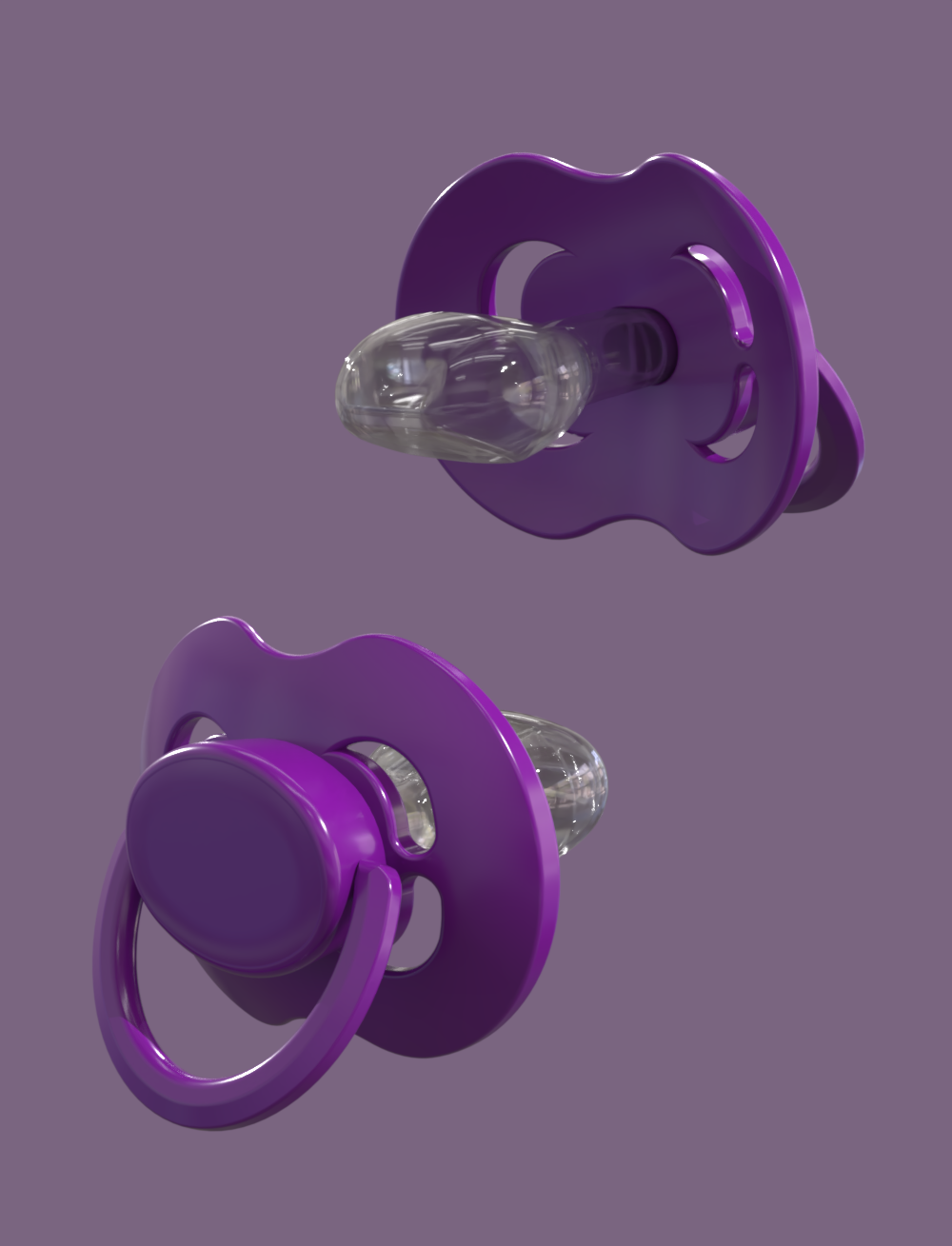 Kiddo XXL Pacifier (plain color)