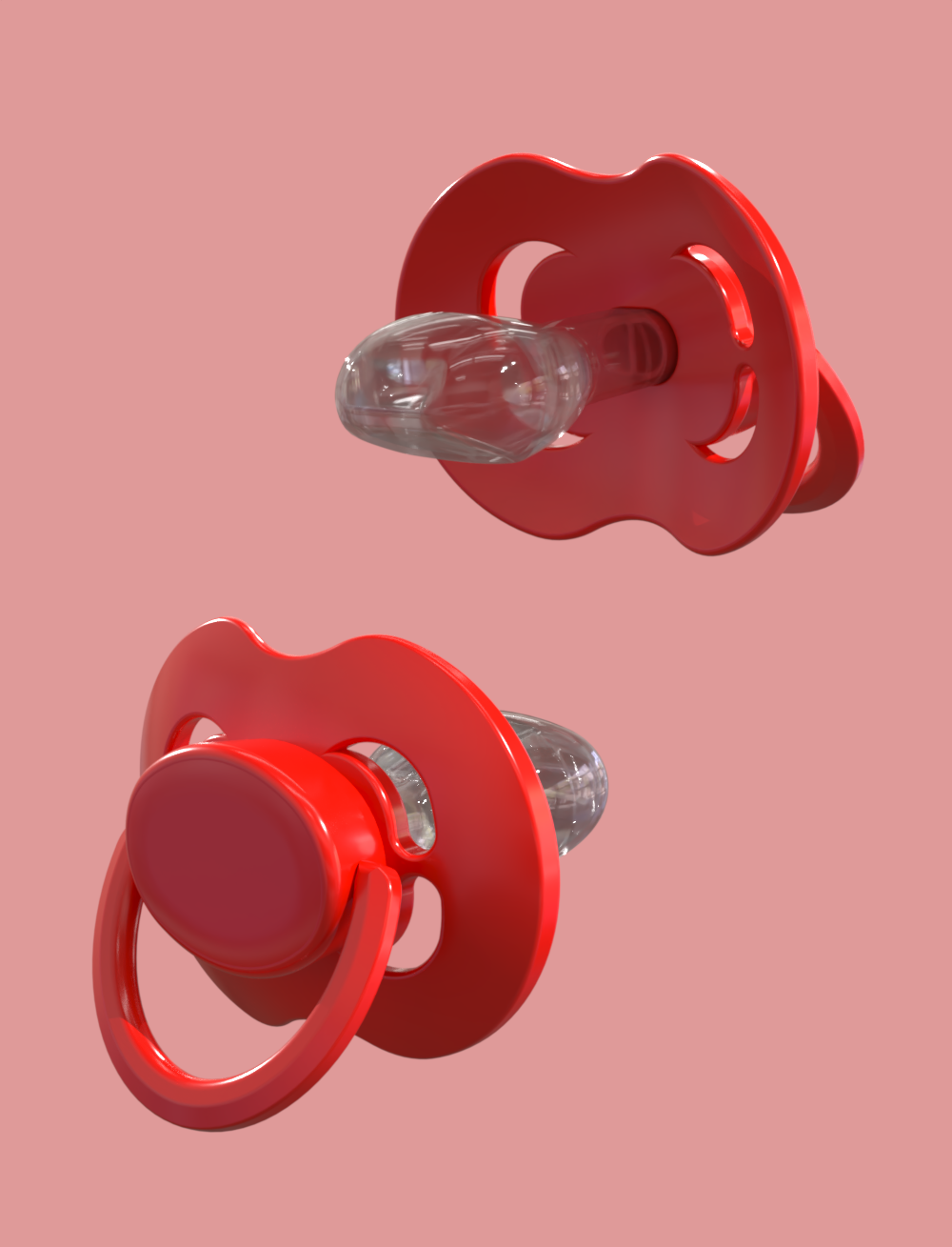 Kiddo XXL Pacifier (plain color)