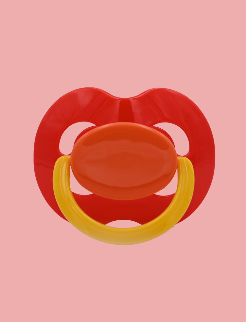 Red Orange Yellow Kiddo XXL Pacifier
