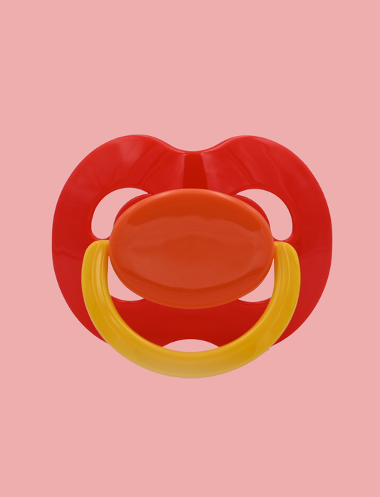 Red Orange Yellow Kiddo XXL Pacifier