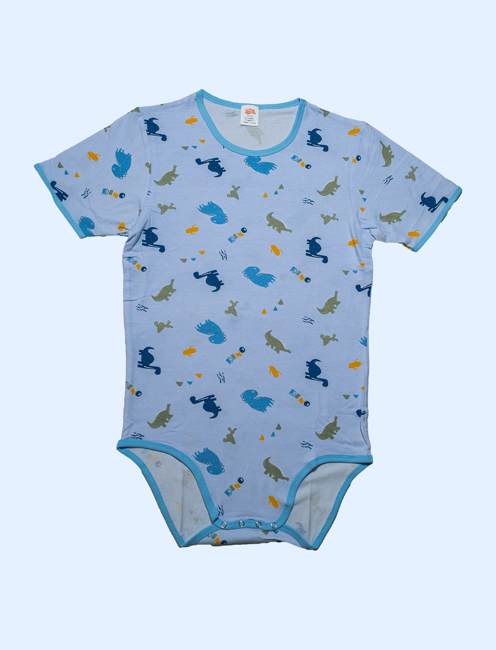 Blue Dinosaur Onesie