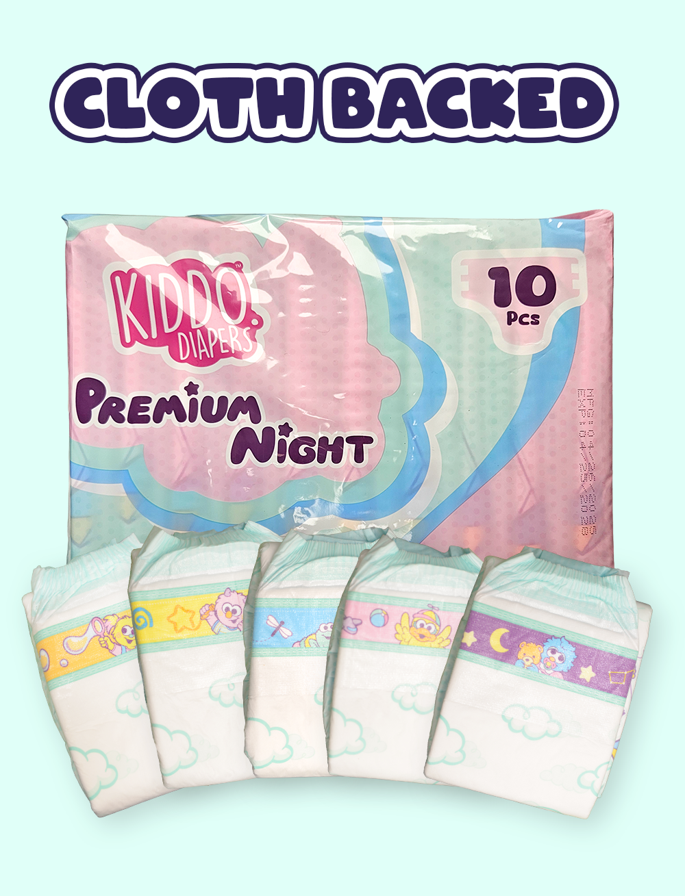 Kiddo Premium Night (Cloth Backed)